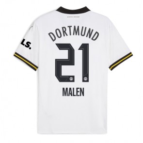 Borussia Dortmund Donyell Malen #21 Alternativní Dres 2024-25 Krátký Rukáv